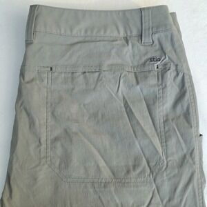 Stio‎ Men Green Coburn Hybrid Hiking Outdoors Nylon Stretch Shorts Size 40X9